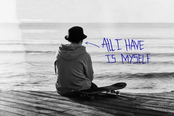 Alone Captions For Instagram For Boy